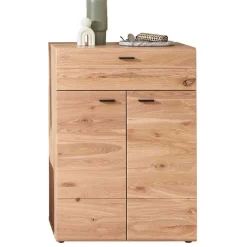 Wohnen Natürlicher Schuhschrank mit Drehtüren - Cymbal