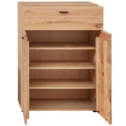Wohnen Natürlicher Schuhschrank mit Drehtüren - Cymbal