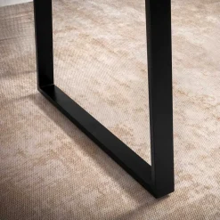 Wohnen Naturkanten-Tisch mit Trapezbeinen - Captain