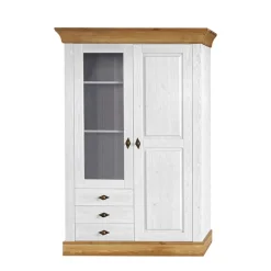 Wohnen Niedrige Vitrine Sibiuta im Landhaus Look