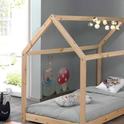 Kinder Wohnen Niedriges Haus Kinderbett in 90x200 - Durango