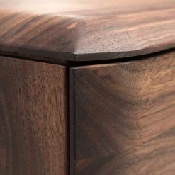 Wohnen Nussbaum TV Board in Natur geölt - Rivossa