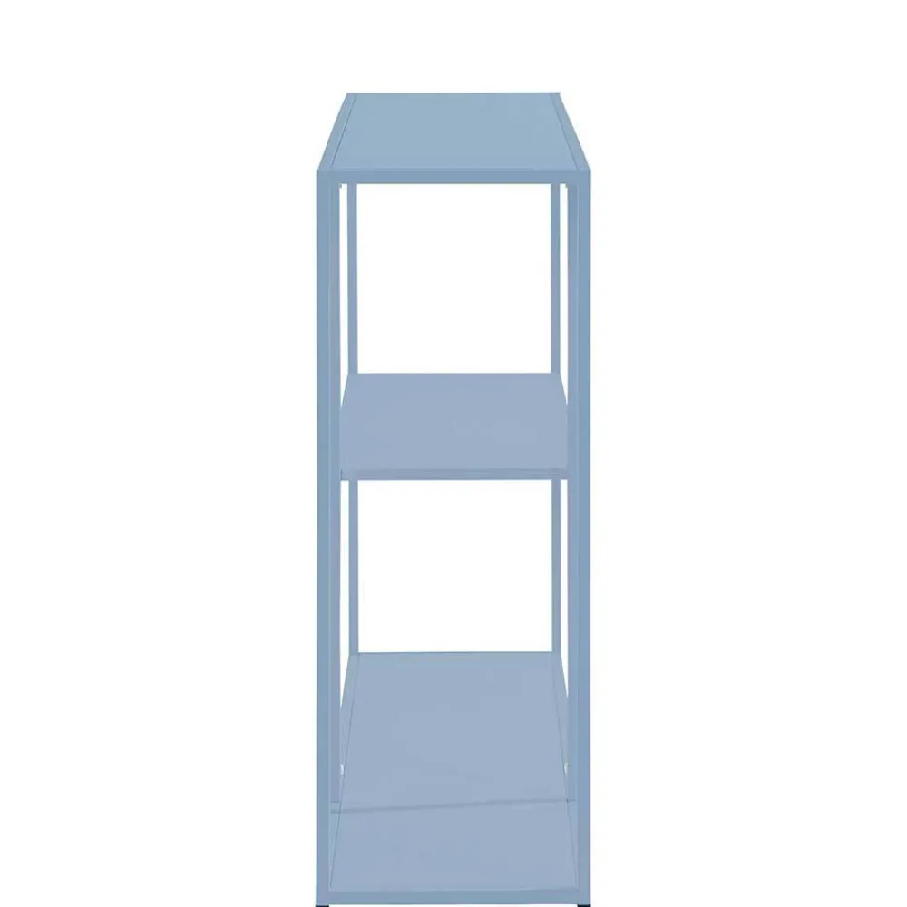 Wohnen Offenes Metallregal in Blau Petrol - Filax