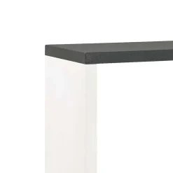 Wohnen Wohnzimmer-Regale|Esszimmerregale*Offenes Regal Clarence in Weiß Grau