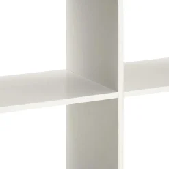 Wohnen Wohnzimmer-Regale|Esszimmerregale*Offenes Regal Clarence in Weiß Grau