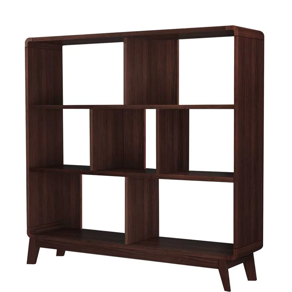 Wohnen Esszimmerregale|Regale*Offenes Regal in Walnuss Holzoptik - Pastilla