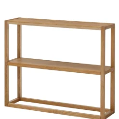 Wohnen Telefontische*Offenes Regal Konsole aus Eichenholz - Gangizo