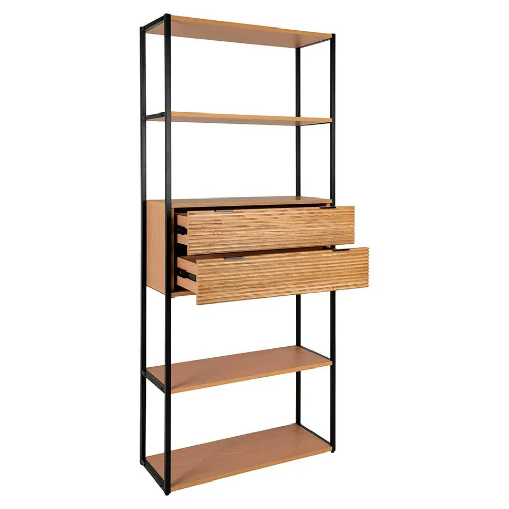 Wohnen Offenes Regal mit vier Fächern - Lennilia