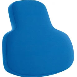 Wohnen Office Drehstuhl in Blau Kunstleder - Marocana