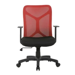 Wohnen Bürostühle*Office Drehstuhl in Rot und Schwarz - Fancys