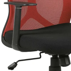 Wohnen Bürostühle*Office Drehstuhl in Rot und Schwarz - Fancys