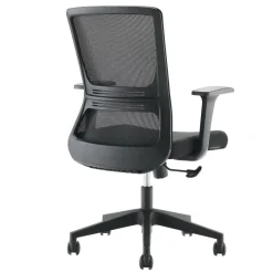 Wohnen Schwarze Möbel|Bürostühle*Office Drehstuhl mit Armlehnen - Selavia