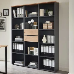 Wohnen Regale|Esszimmerregale*Office Regale Set - Kuetra (dreiteilig)