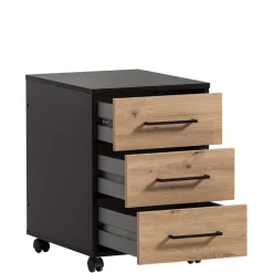 Wohnen Office Rollcontainer mit drei Schubladen - Evasilica