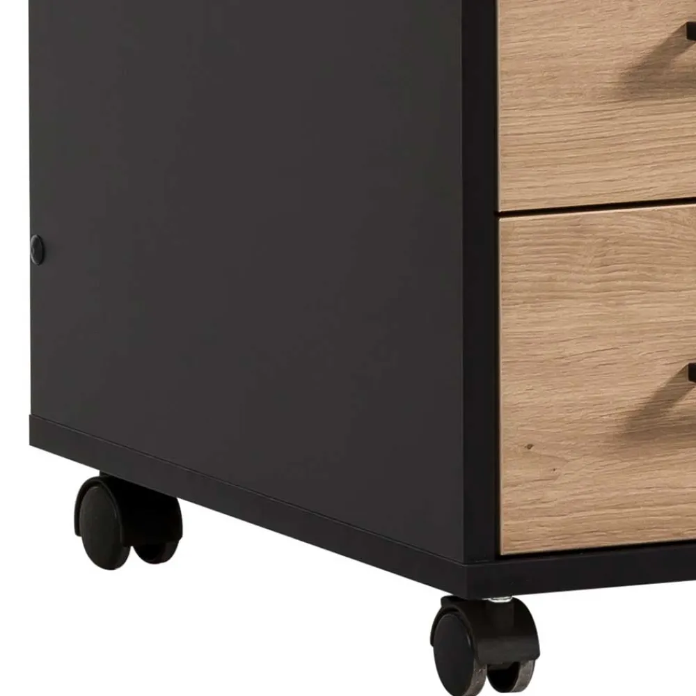 Wohnen Office Rollcontainer mit drei Schubladen - Evasilica
