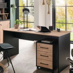 Wohnen Office Rollcontainer mit drei Schubladen - Evasilica