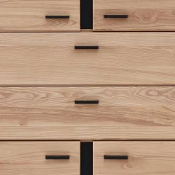 Wohnen Büroschränke*Office Schrank mit vier Türen mit zwei Schubladen - Emly