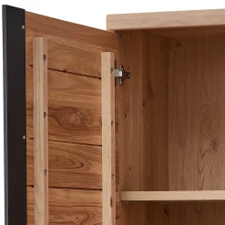 Wohnen Büroschränke*Office Schrank mit vier Türen mit zwei Schubladen - Emly