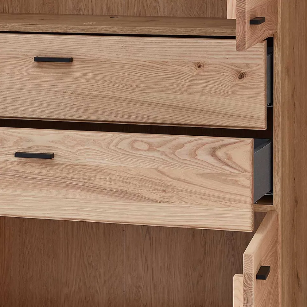 Wohnen Büroschränke*Office Schrank mit vier Türen mit zwei Schubladen - Emly