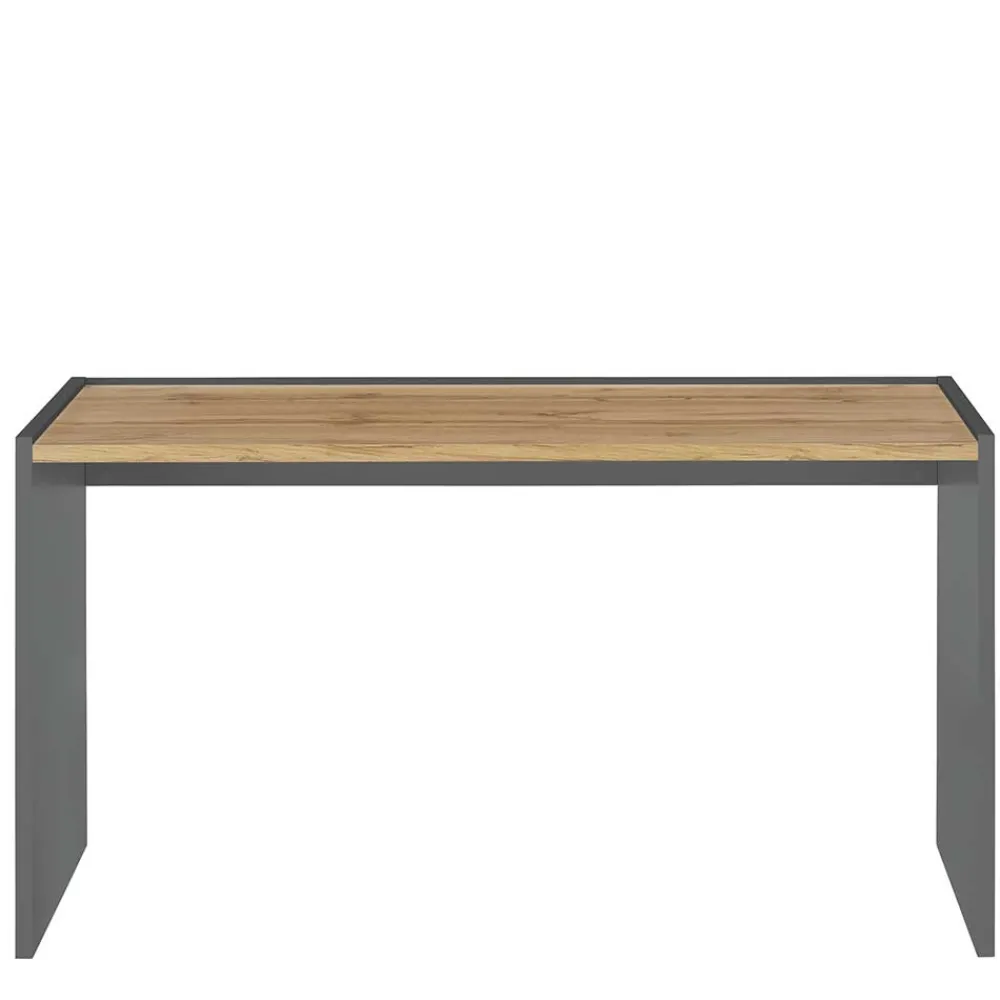 Wohnen Office Schreibtisch & Regal - Ahilav (zweiteilig)