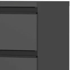 Wohnen Büroschränke*Office Vertiko in Dunkelgrau - Espnoz