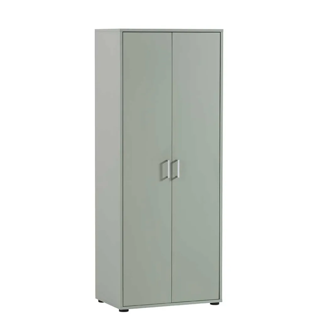 Wohnen Büroschränke*Officeschrank in Graugrün - Zebastio