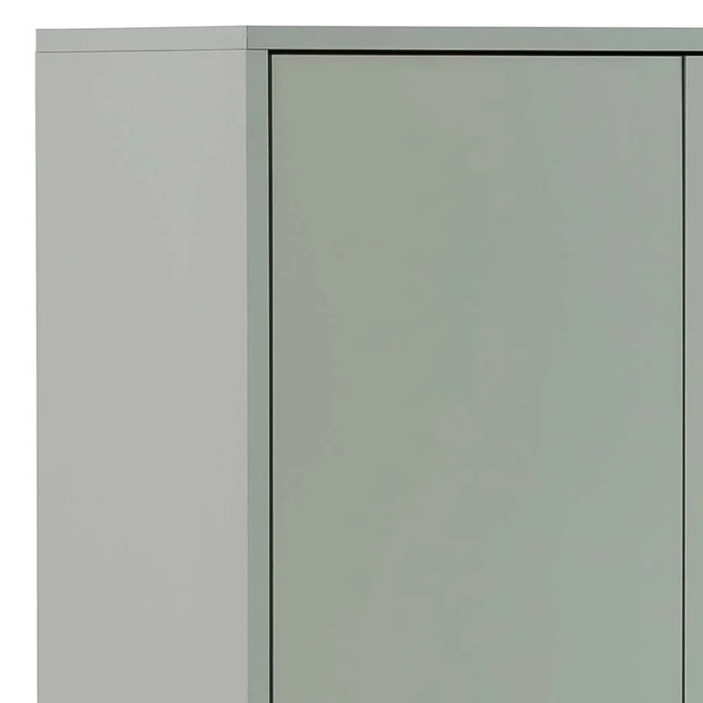 Wohnen Büroschränke*Officeschrank in Graugrün - Zebastio