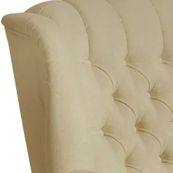 Wohnen Ohrenbackensessel im Chesterfield Look - Horizonte