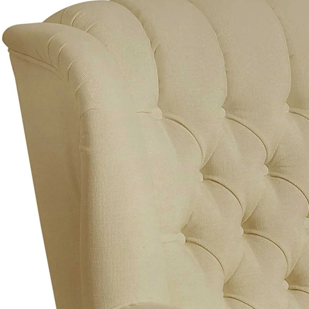 Wohnen Ohrenbackensessel im Chesterfield Look - Horizonte