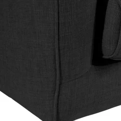 Wohnen Ohrenbackensessel in Schwarz Stoffbezug - Grazy