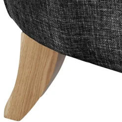 Wohnen Ohrenbackensessel in Schwarz Stoffbezug - Grazy