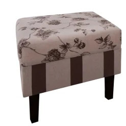 Wohnen Braune Möbel|Sessel & Hocker*Ohrenbackensessel Prisma in Braun Beige