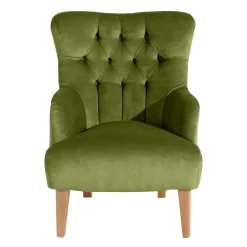 Wohnen Ohren-Polstersessel in Oliv Grün - Borgetto