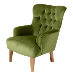 Wohnen Ohren-Polstersessel in Oliv Grün - Borgetto