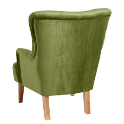 Wohnen Ohren-Polstersessel in Oliv Grün - Borgetto