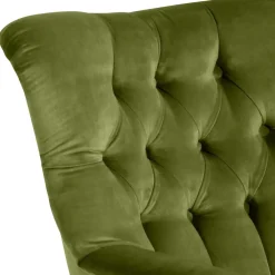 Wohnen Ohren-Polstersessel in Oliv Grün - Borgetto