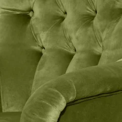 Wohnen Ohren-Polstersessel in Oliv Grün - Borgetto