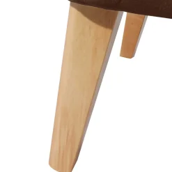 Wohnen Ohrensessel in Braun und Buche Natur - Emirello