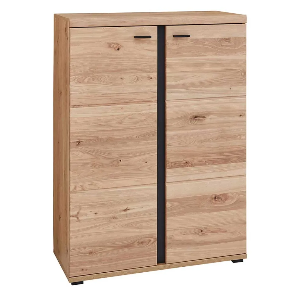 Wohnen Büroschränke*Ordnerschrank mit Doppeltür teilmassiv - Emly