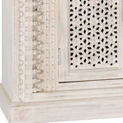 Wohnen Orient Style Kommode aus Mangoholz White Wash - Capo