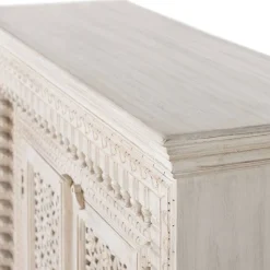 Wohnen Orient Style Kommode aus Mangoholz White Wash - Capo