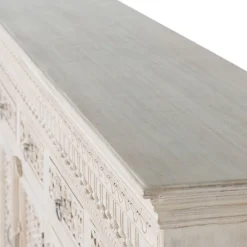 Wohnen Orient Style Sideboard aus Mangoholz White Wash - Capo