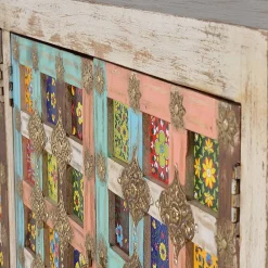 Wohnen Oriental Design Sideboard mit bunten Keramik Kacheln - Jula