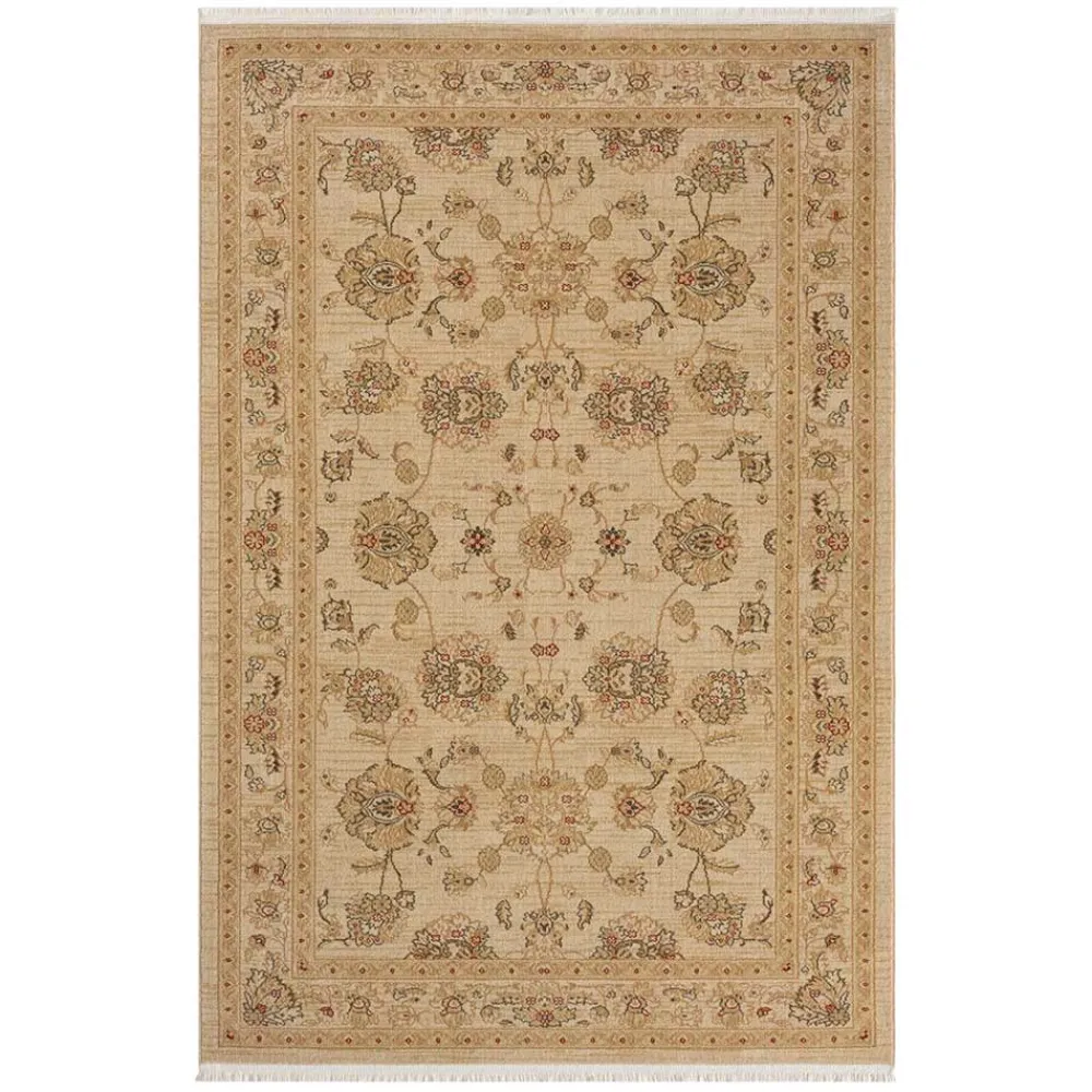 Wohnen Orientalischer Teppich mit floralem Muster - Fenturam