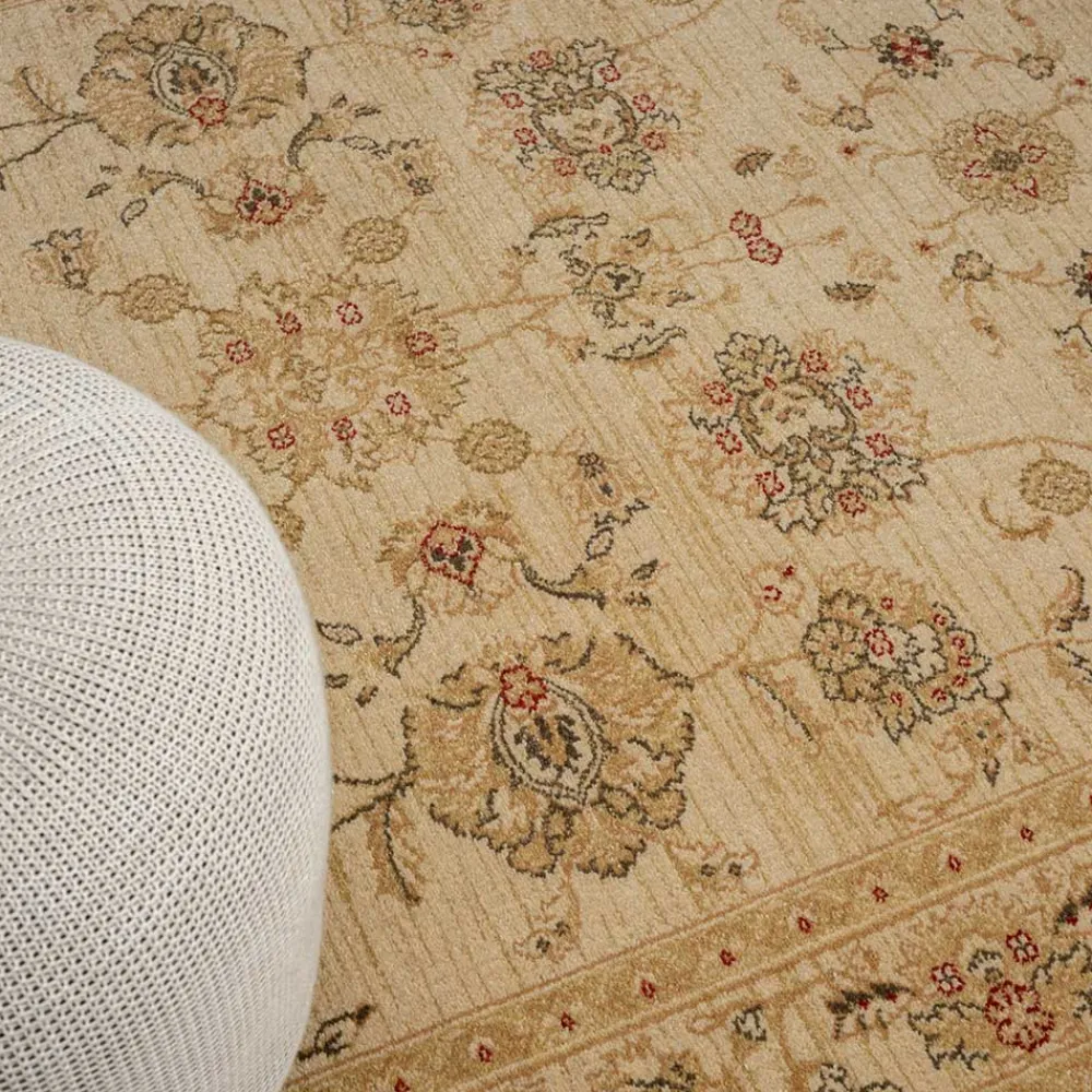 Wohnen Orientalischer Teppich mit floralem Muster - Fenturam