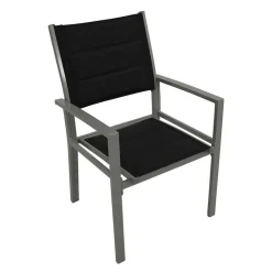 Wohnen Outdoor Armlehnenstühle in Silbergrau - Senklas (2er Set)