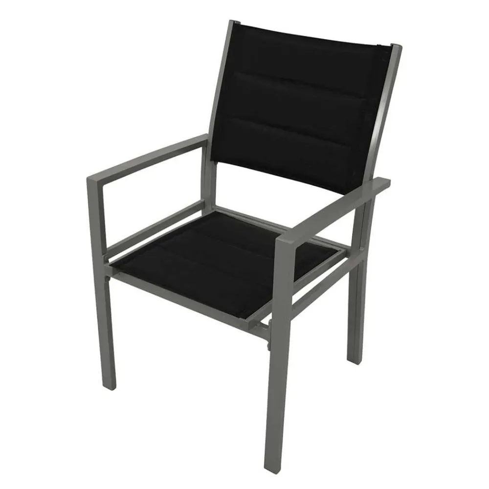 Wohnen Outdoor Armlehnenstühle in Silbergrau - Senklas (2er Set)