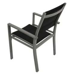 Wohnen Outdoor Armlehnenstühle in Silbergrau - Senklas (2er Set)