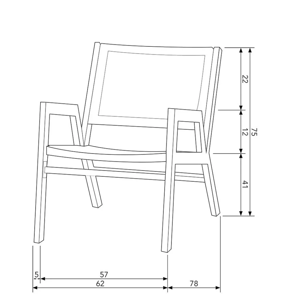 Wohnen Rattanmöbel|Lounge-Gartenmöbel*Outdoor Armlehnenstuhl in Schwarz - Fiela (2er Set)