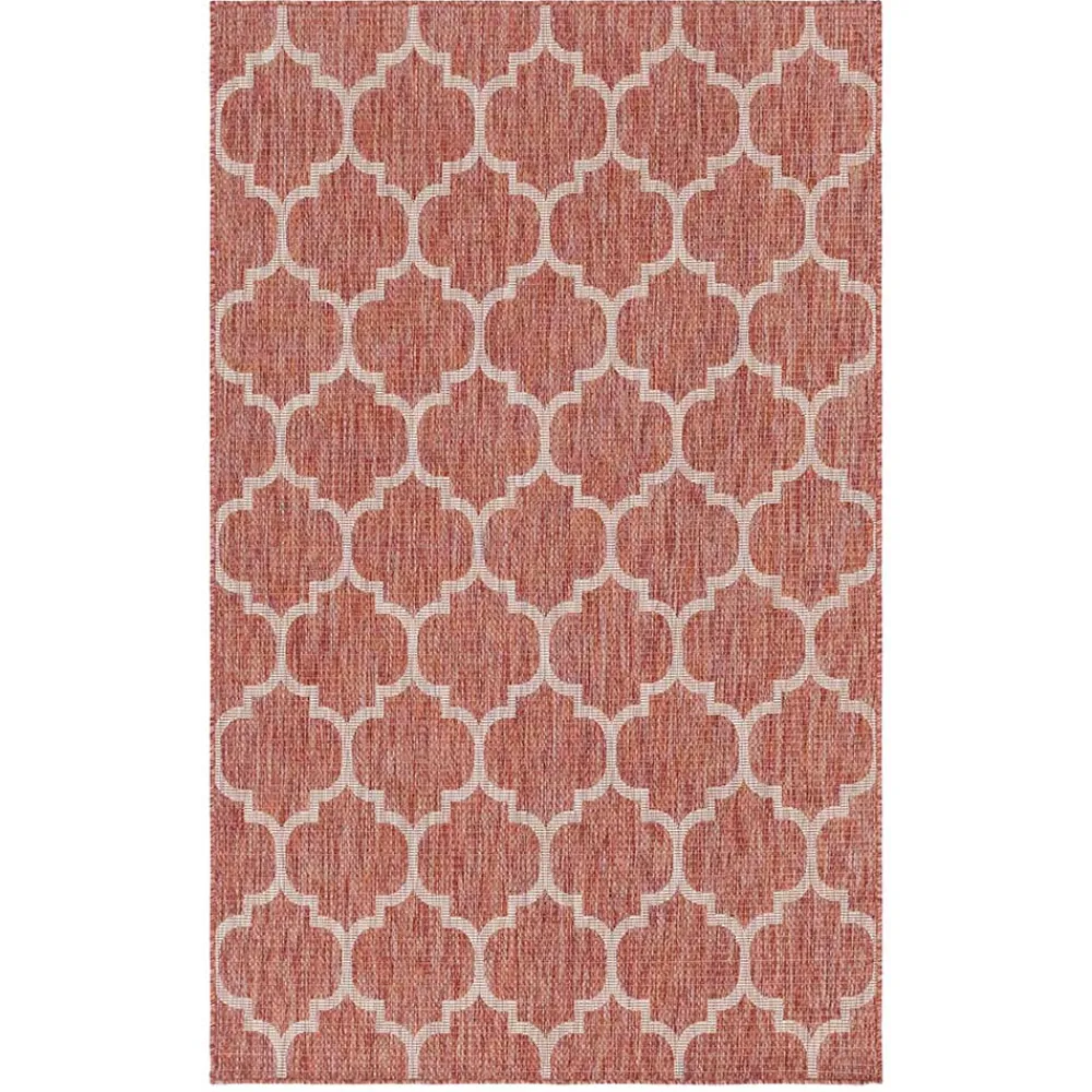 Wohnen Outdoor Gartenteppich mit Kachelmuster - Cales